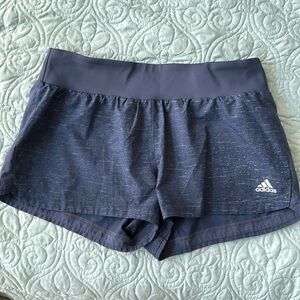 Women’s Medium adidas running shorts with built-in liner & in-waistband pocket